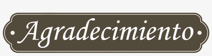 Agradecimiento - Calligraphy, transparent png download
