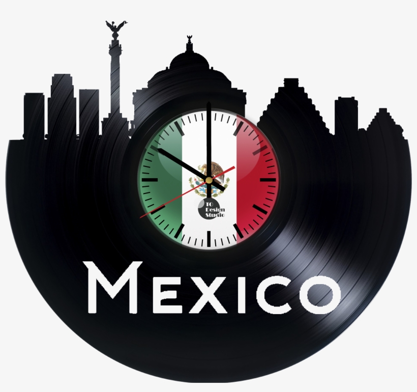 Vintage Clock Png - Mexico Clock, transparent png download