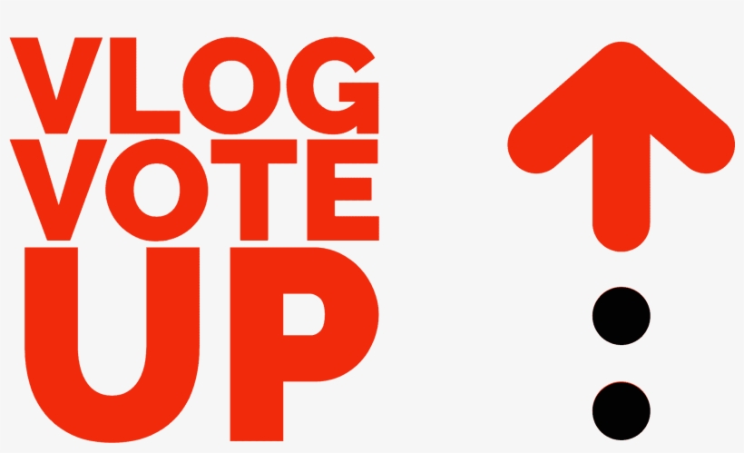 Vlog Vote Up - Sign, transparent png download