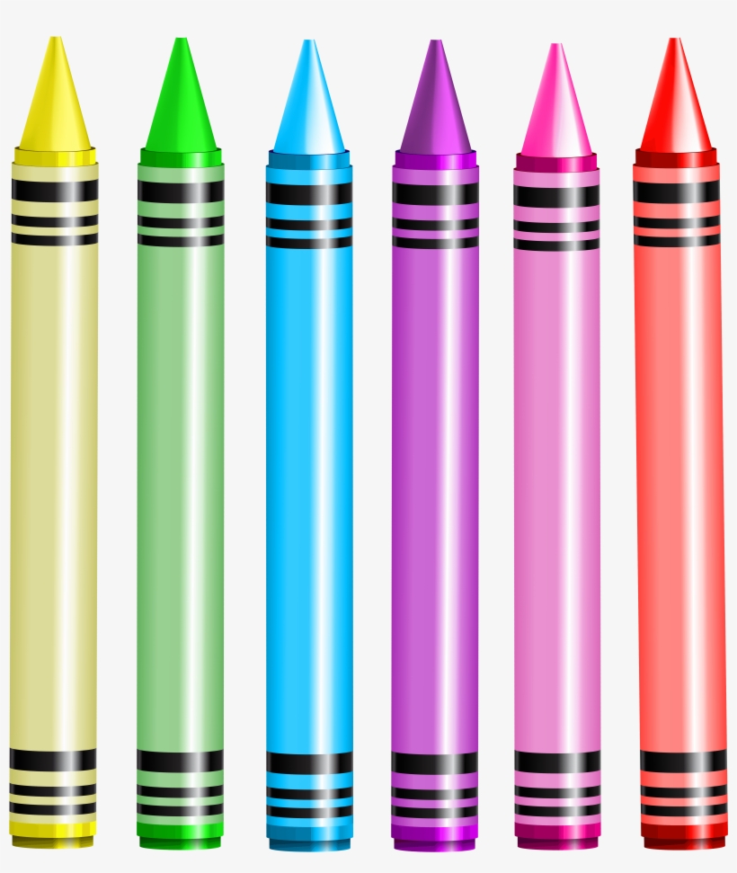 Crayons Png Transparent Clip Art Image, transparent png download
