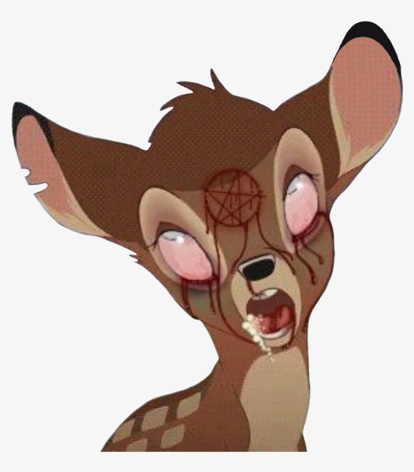 Bambi Sticker - Bambi Zombie, transparent png download