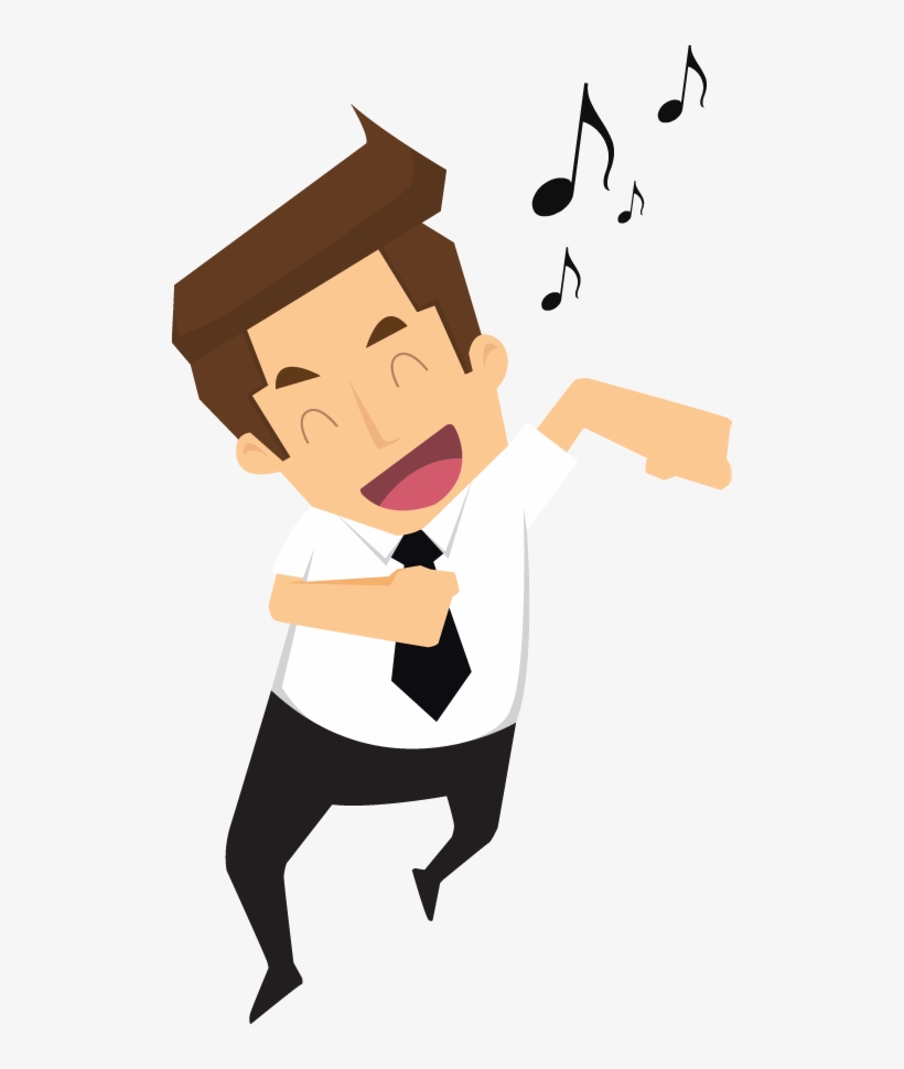 Vector Library Download Happy Free On Dumielauxepices - Happy Businessman Vector Transparent, transparent png download