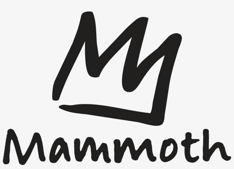 Mammoth Primary Logo Black, transparent png download