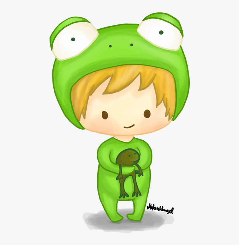 The Frog Who Could Not Jump Little Frog Boy By Metterschlingel-d37taov - Little Frog Boy, transparent png download