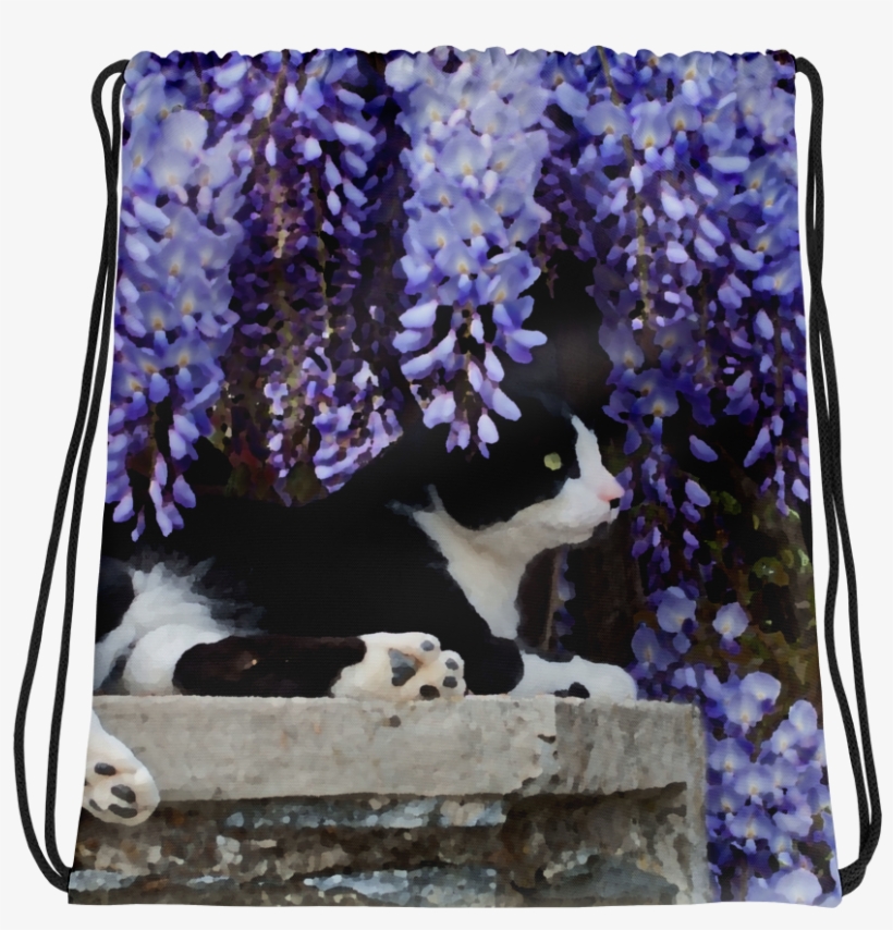 Watching From The Wisteria - Wristlet, transparent png download