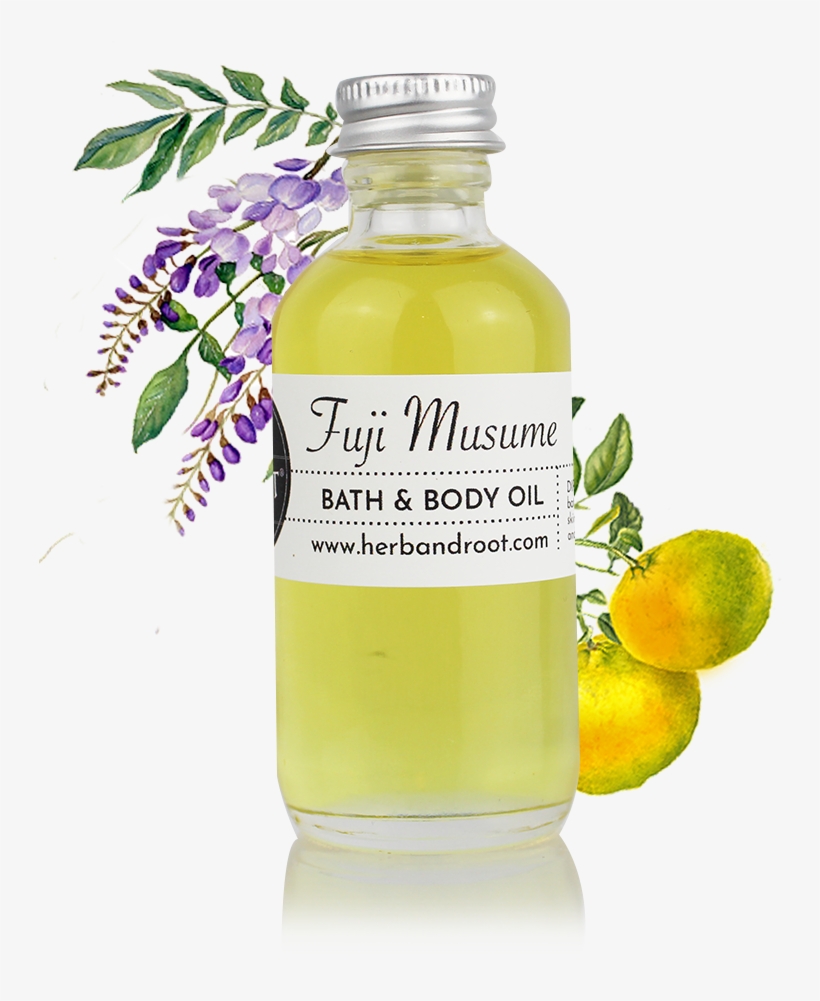 Fuji Musume Bath & Body Oil - Bottle, transparent png download