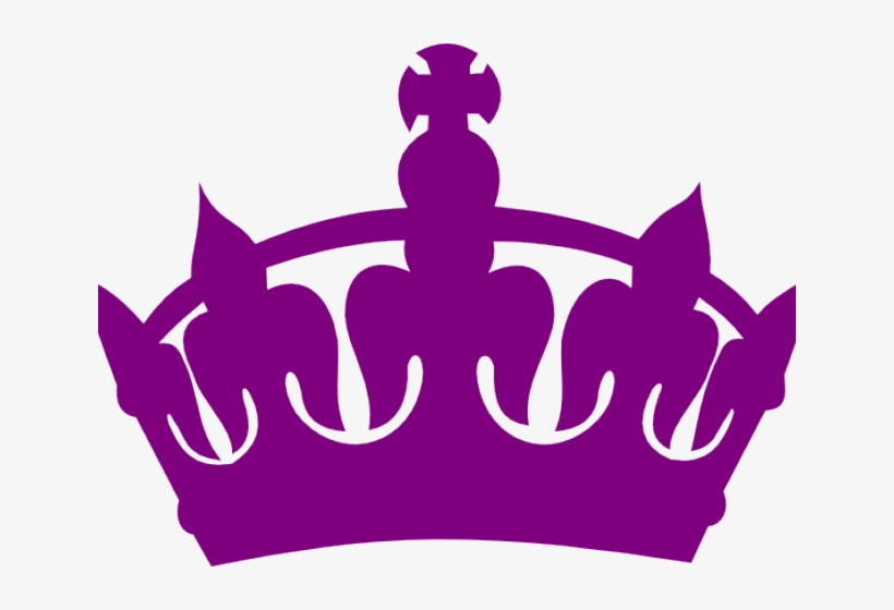 Crown Royal Clipart Transparent Background - Purple Crown Clip Art, transparent png download