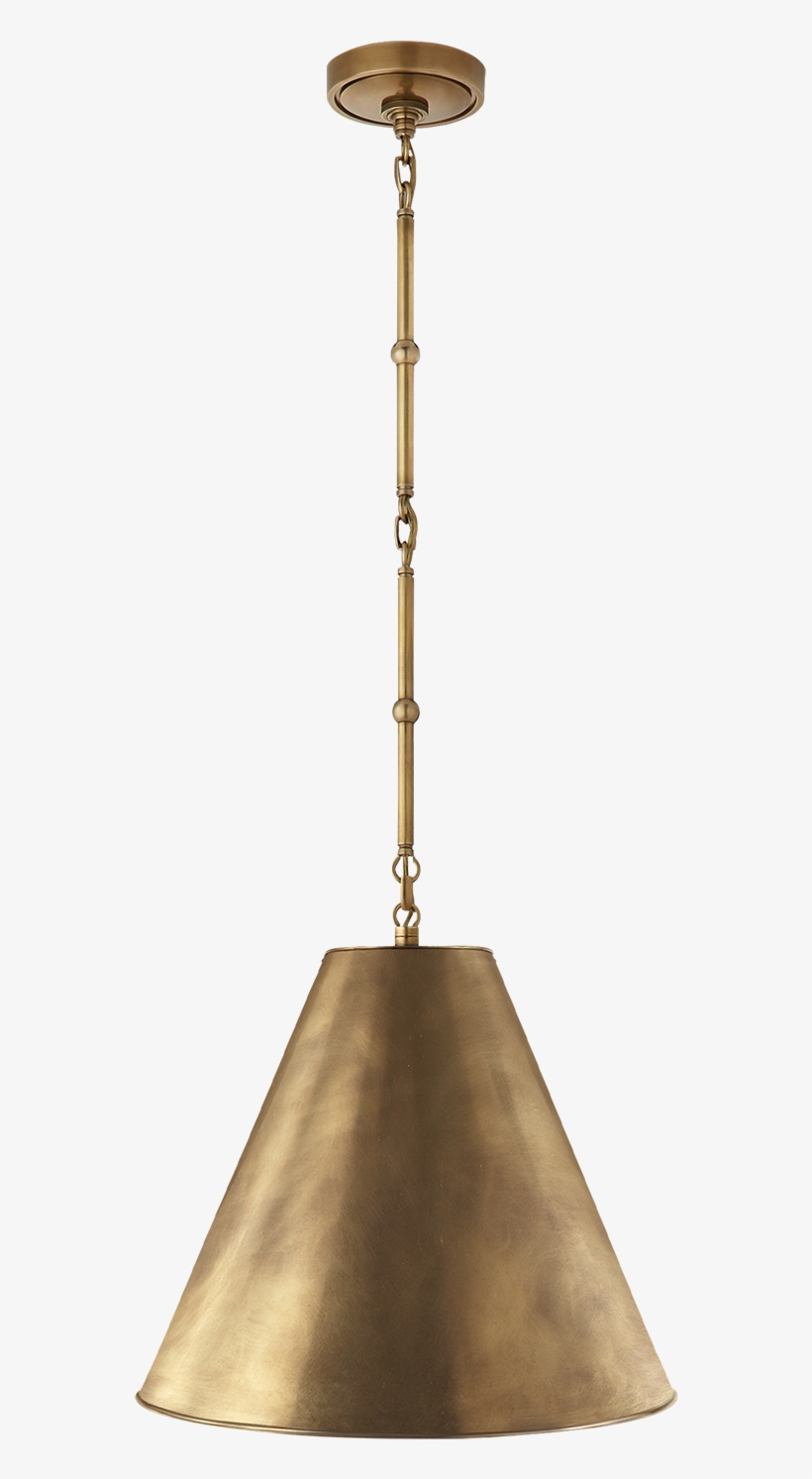 Goodman Small Hanging Light In Hand Rubbed Antique - Brass, transparent png download