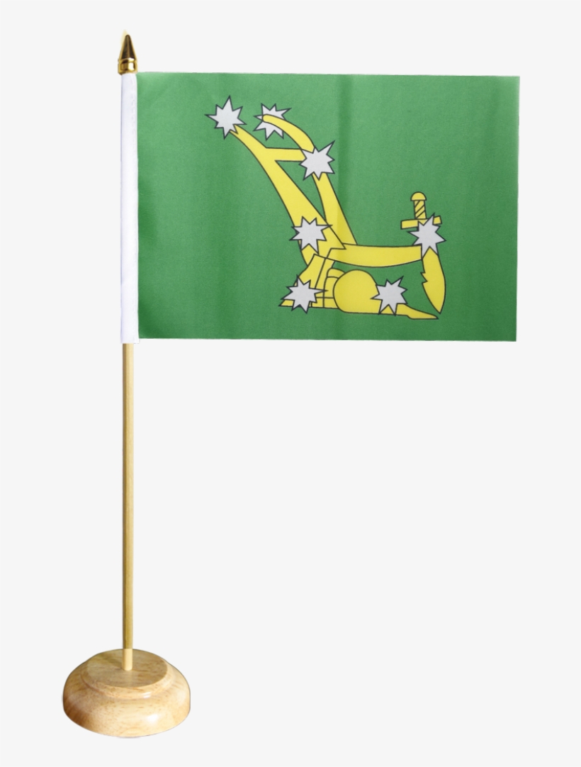 Ireland Starry Plough Green 1916 1934 Table Flag - Giraffe, transparent png download