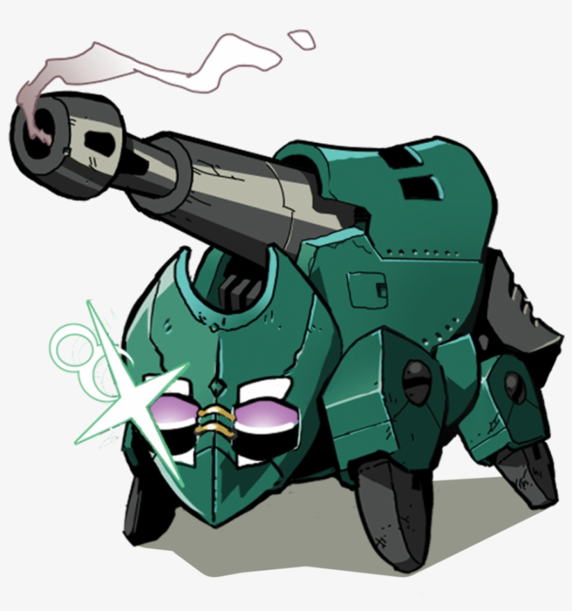 The Simple, Clean-cut Cell Shade Art Of Aegis Really - Cartoon, transparent png download