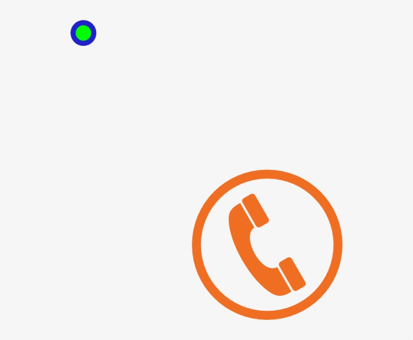 Telephone Icon Blue Png, transparent png download