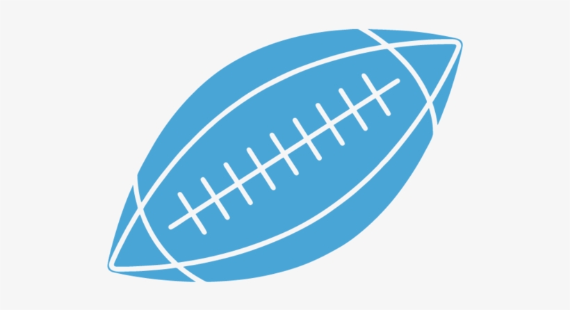 Black Football Icon - Kick American Football, transparent png download