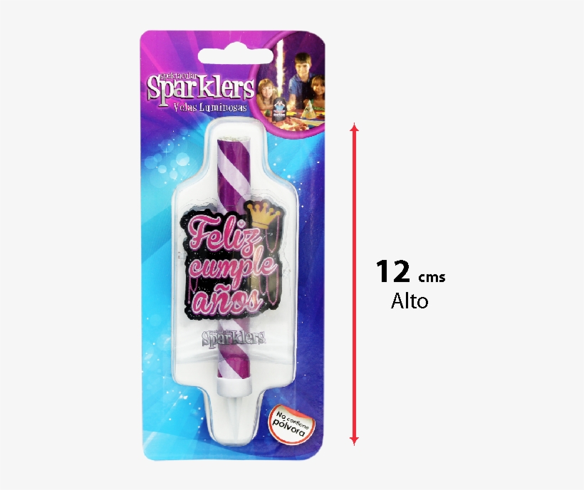 Vela Con Mica " Feliz Cumpleaños " 1pza - Baby Toys, transparent png download