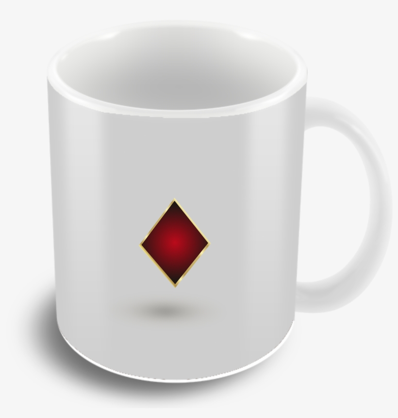 Royal Poker Diamond Icon - Mug, transparent png download