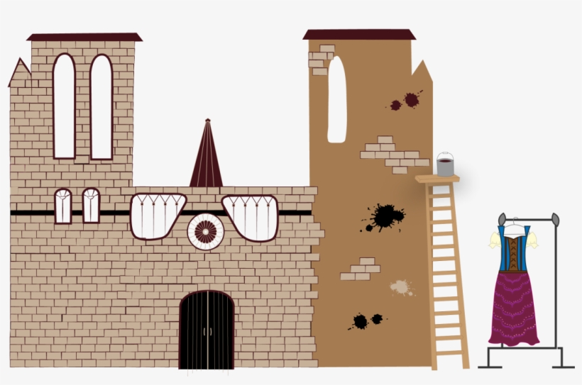 The Scenes Of Notre Dame - Castle, transparent png download