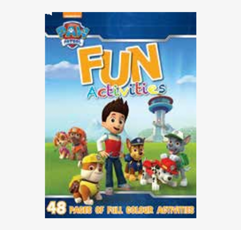 Paw Patrol Full Colour Activity Book 48pp - Poster Paw Patrol, transparent png download