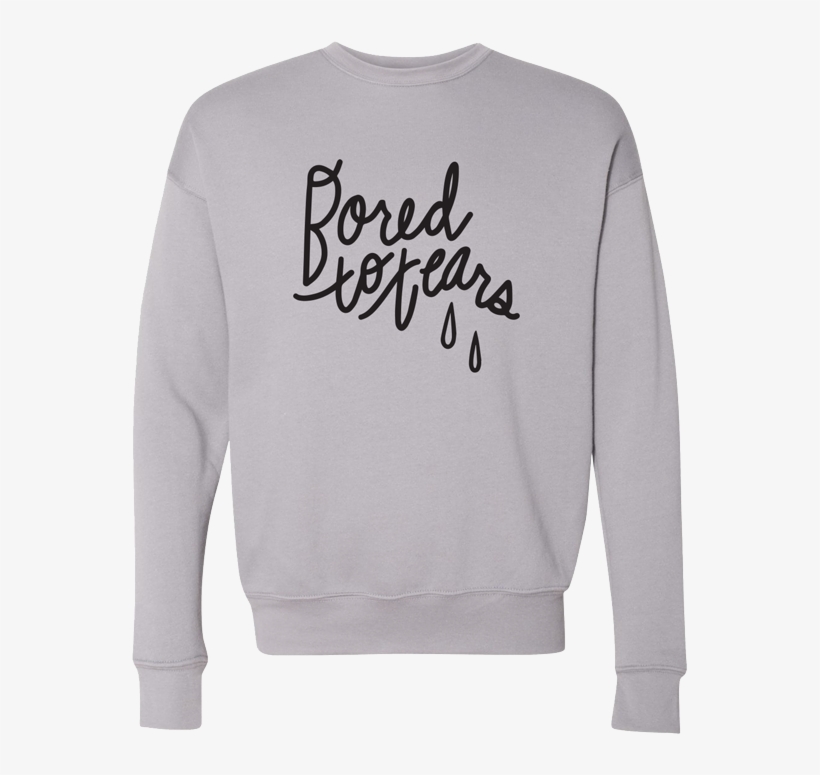 Bored To Tears Sweatshirt - Long-sleeved T-shirt, transparent png download