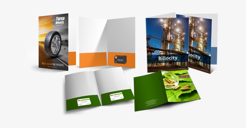 9×12 Presentation Folders Presentation Folders Printing - Flyer, transparent png download