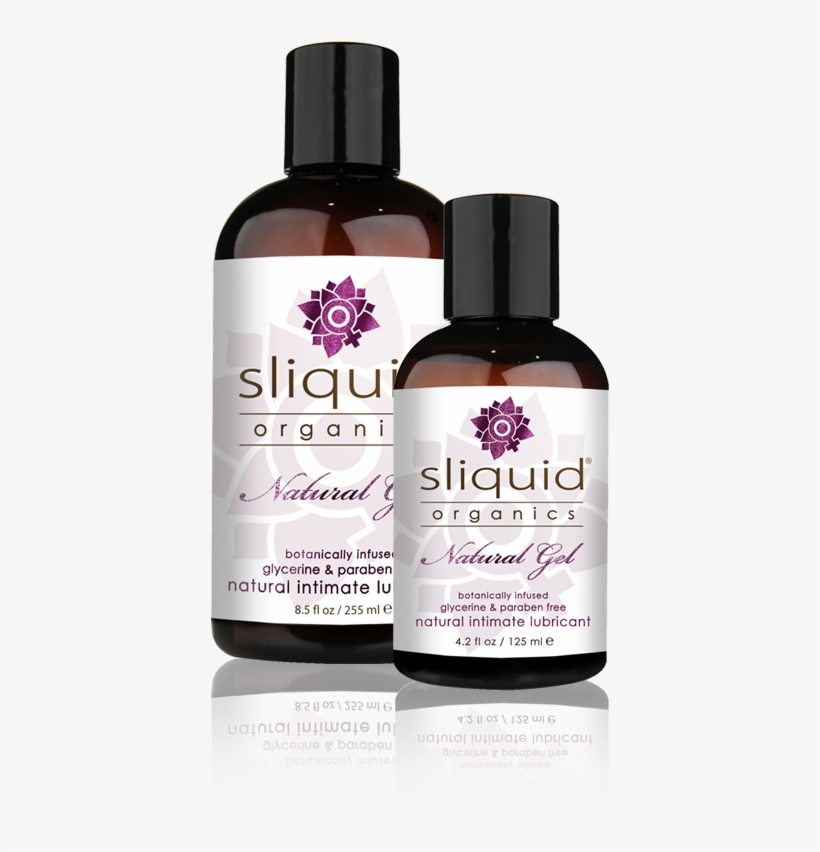 Sliquid Organics Natural Gel - Personal Lubricant, transparent png download