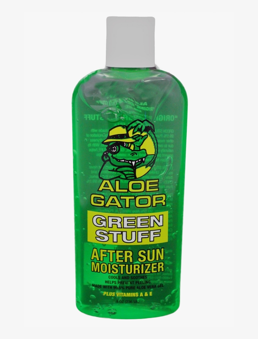 Sunscreen Aloe Gator After Sun Moisturizer Green Stuff - Gator Aloe, transparent png download