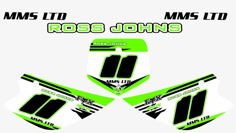 Kx 85 2012 Number Boards Ross Johns - Graphic Design, transparent png download