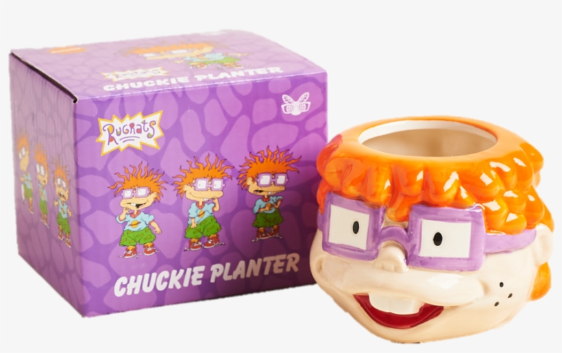 Nick Box Exclusive Rugrats Chuckie Planter - Baby Toys, transparent png download