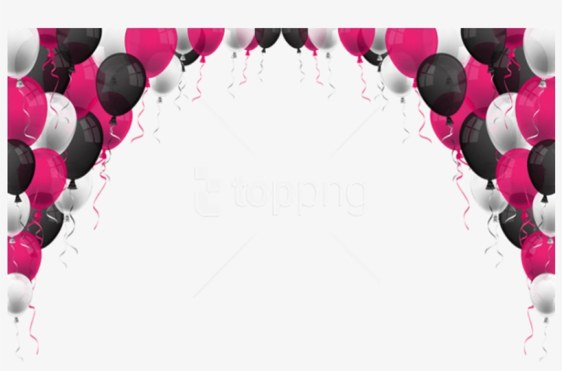 Free Png Download Balloons Decoration Png Images Background - Red White And Black Balloons, transparent png download