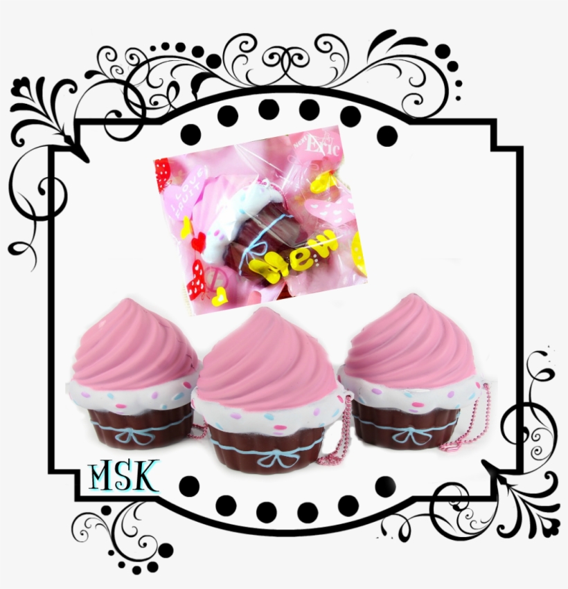 Birthday Scented Cupcake Squishy - Squishy Mini Bun Kibru, transparent png download