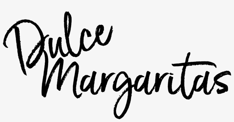 Dulce Margarita Logo - Calligraphy, transparent png download