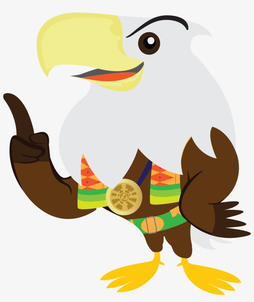 3336 X 3188 1 - Maskot Asian Para Games 2018, transparent png download