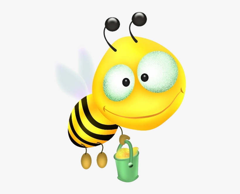 Valentine Love Bees - Bugs Without Background Clipart, transparent png download