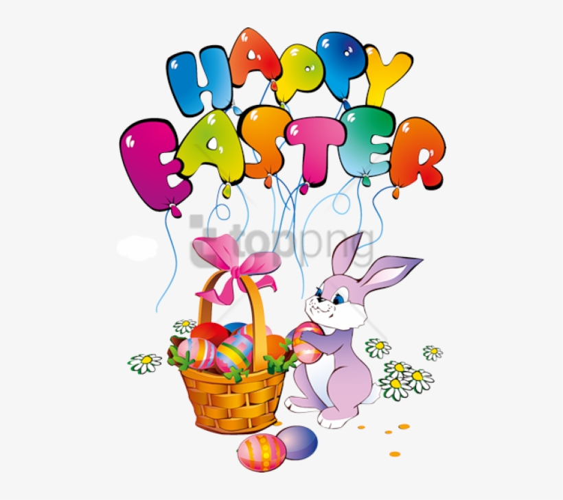 Free Png Easter Bunny Happy Easter Png Image With Transparent - Happy Easter, transparent png download