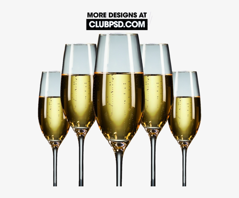 Champagne Cups - Champagne Stemware, transparent png download