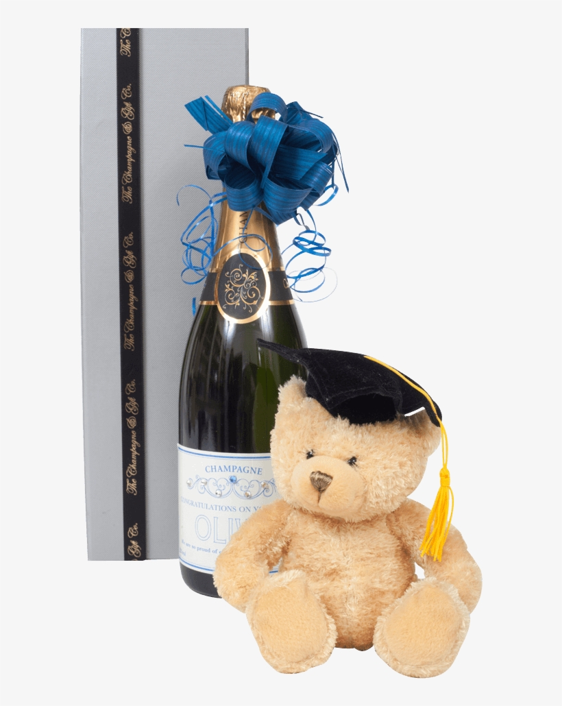 Personalised Graduation Champagne Gift Set - Champagne, transparent png download