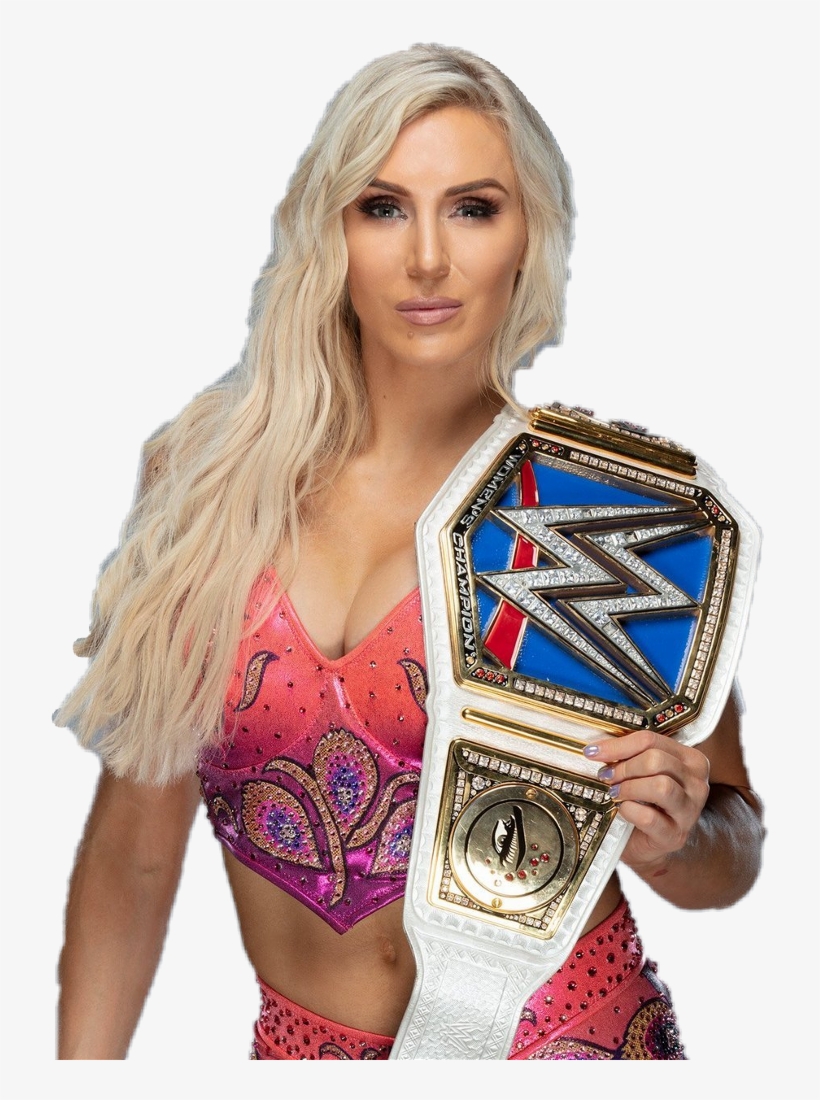 Charlotteflair Sticker - Charlotte Flair Smackdown Women's Champion, transparent png download
