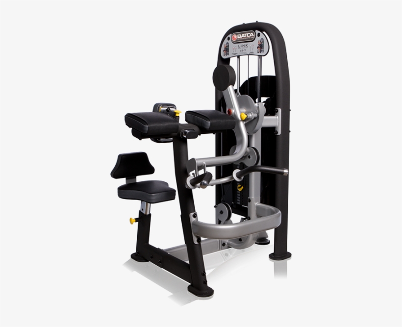 Batca Fitness Link Seated Bicep Curl/tricep Extension - Weightlifting Machine, transparent png download