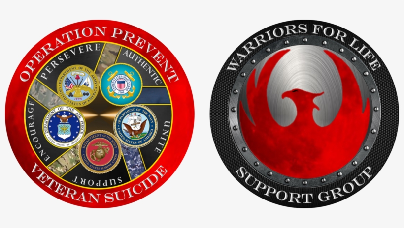 Warriors For Life Challenge Coin - Military, transparent png download