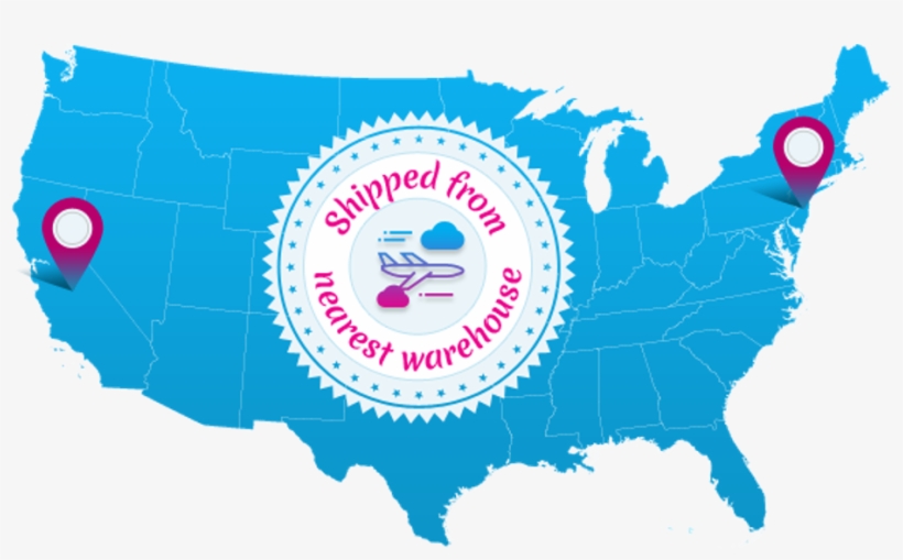 About Us - Vector Map Usa, transparent png download