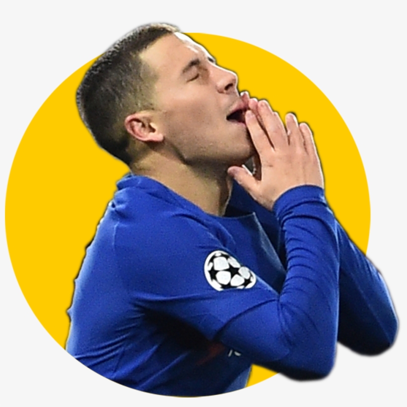 *following A Goal, Percent Of The Time That Player - Eden Michael Hazard, transparent png download
