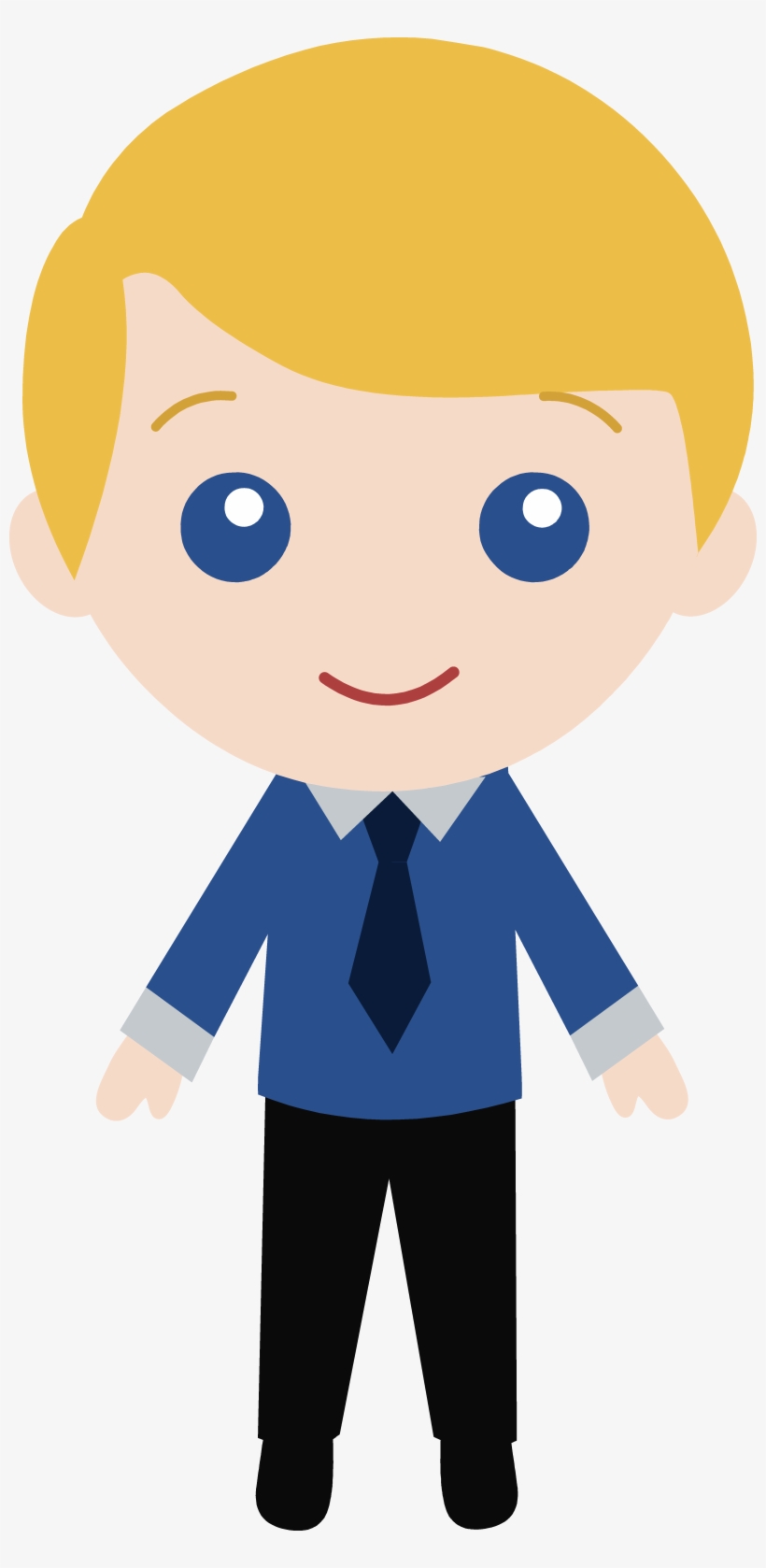 Colors Clipart Blonde Hair - Blond Boy Clipart, transparent png download
