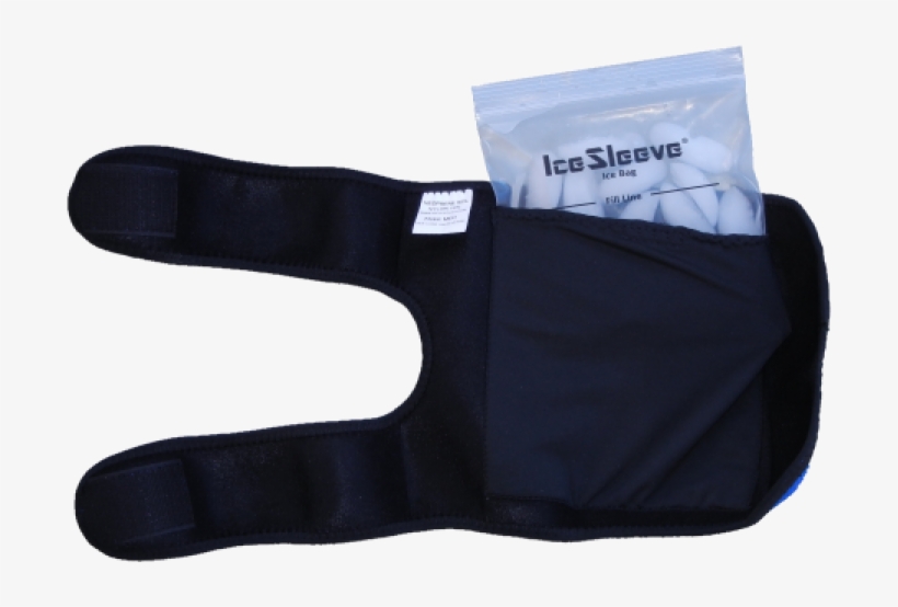 Knee Ice/hot Wrap Icesleeve - Sock, transparent png download