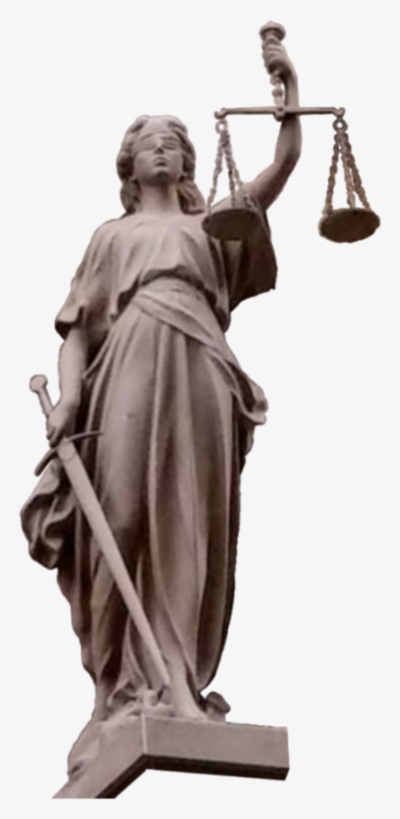 #ladyjustice #statue #justice #judge #scales - Statue, transparent png download