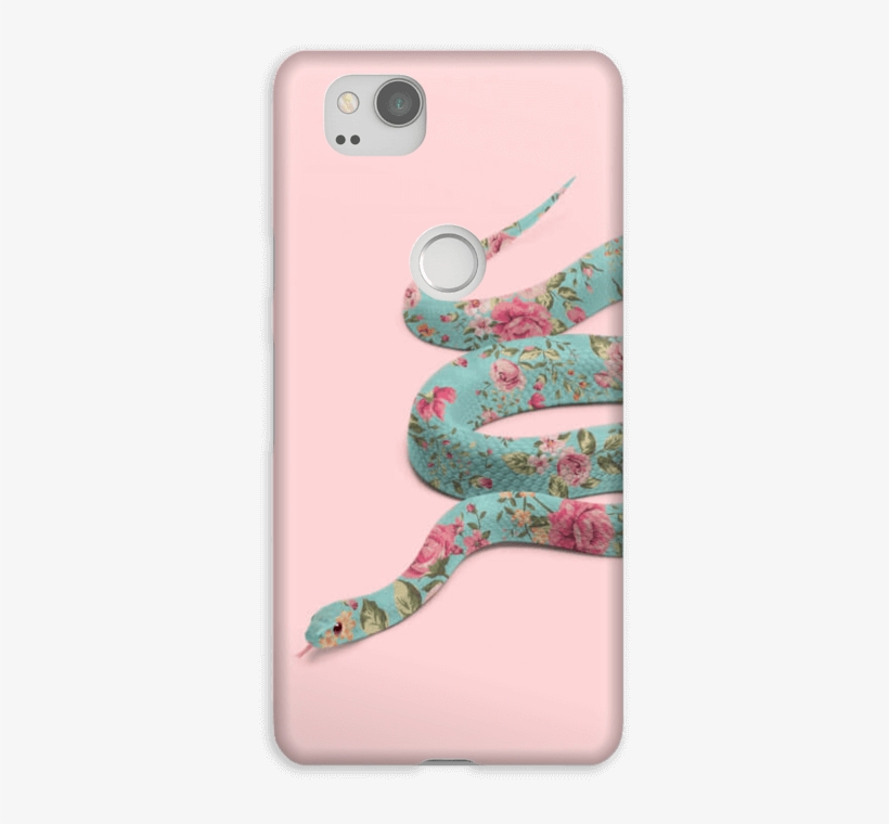Floral Snake Case Pixel - Snake Aesthetic, transparent png download