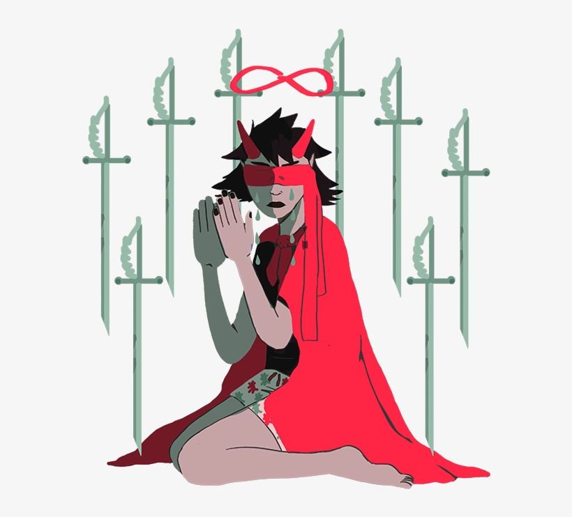 “8 Of Swords ” - Illustration, transparent png download
