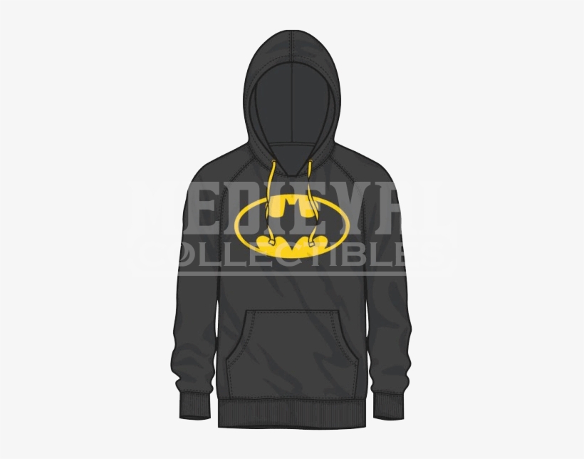 Batman Logo Pullover Hoodie - Hoodie, transparent png download