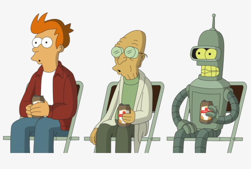 Futurama Time Travel End Of Universe Myvacationplan - Futurama Watch The Universe End, transparent png download