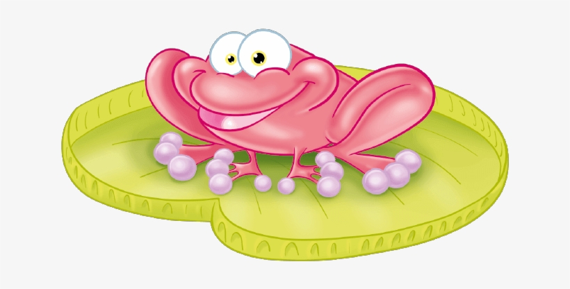 Wallstickers For Children, Tropical Frog Sticker - Cartoon, transparent png download