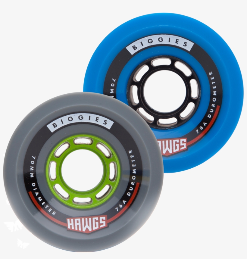 70mm Biggie Hawgs Longboard Skateboard Wheels - Biggie Hawgs 76a, transparent png download