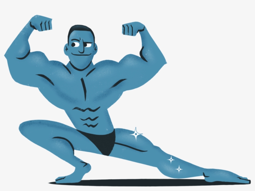 A Man's Guide To Shaving Your Legs - Illustration, transparent png download
