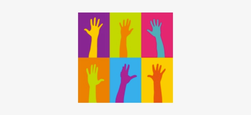 Raised Hands Png - Raise Your Hand In School, transparent png download